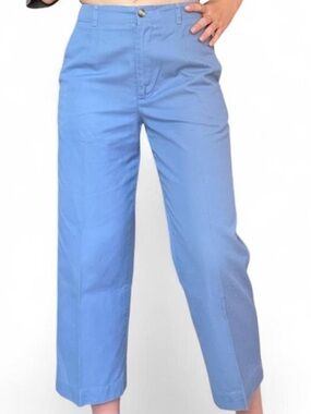 Talbots Light Blue Straight-Leg Pants
